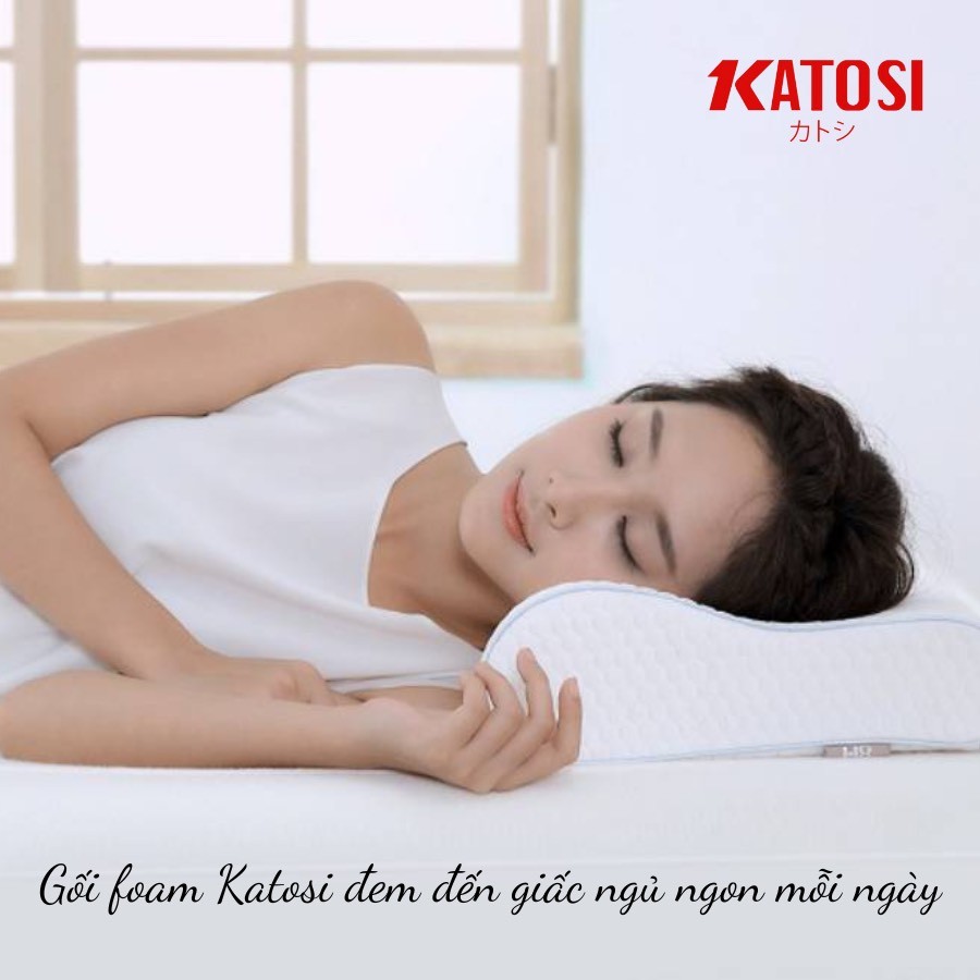 Gối Foam dùng có tốt không ? Dùng bao lâu thì nên thay gối